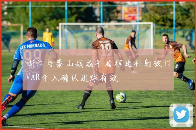 浙江与泰山战成平局程进补射破门VAR介入确认进球有效