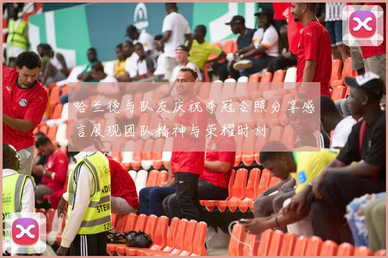 哈兰德与队友庆祝夺冠合照分享感言展现团队精神与荣耀时刻